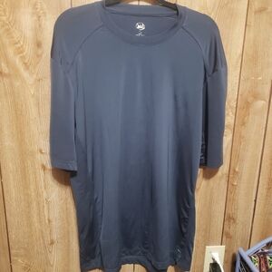 REI Base Layer Shirt Mens Size XL Gray Outdoor Hiking Short Sleeve Tshirt